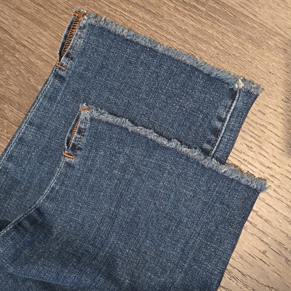 Eileen Fisher Crop Ankle Denim Blue Jean Sz 12 - Picture 11 of 15